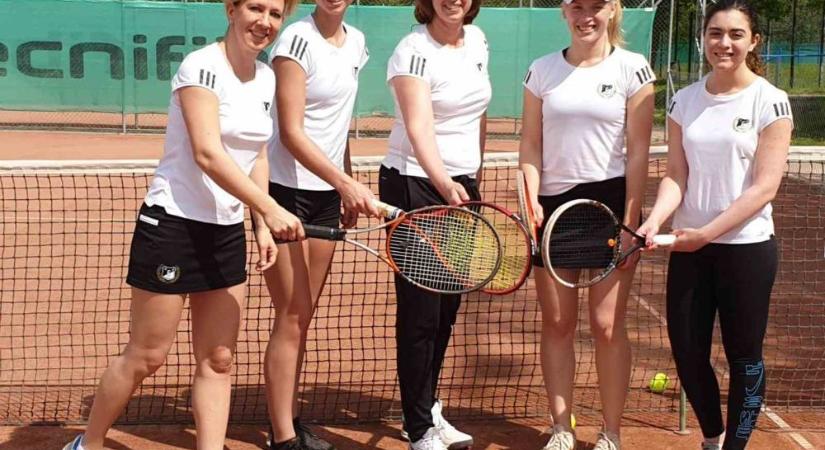 Ezüstöt érő döntetlen a DEAC női teniszezőitől