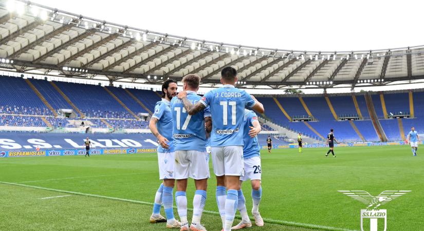 A Lazio hétgólos meccsen maradt versenyben a BL-indulásért - videó