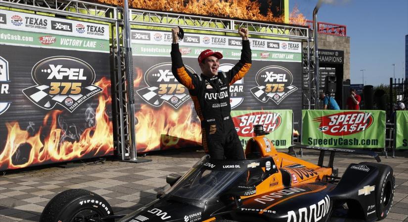 IndyCar: O’Ward megszerezte az új McLaren-éra első győzelmét Texasban