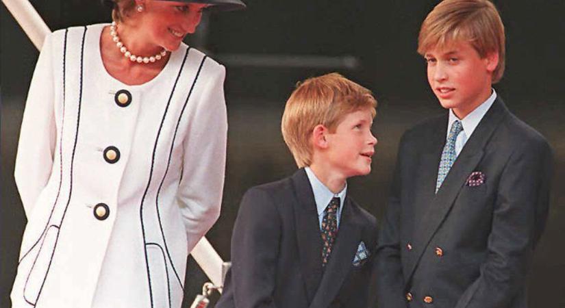 Megható: a 14 éves Vilmos herceg ezt az ígéretet tette édesanyjának, Diana hercegnőnek