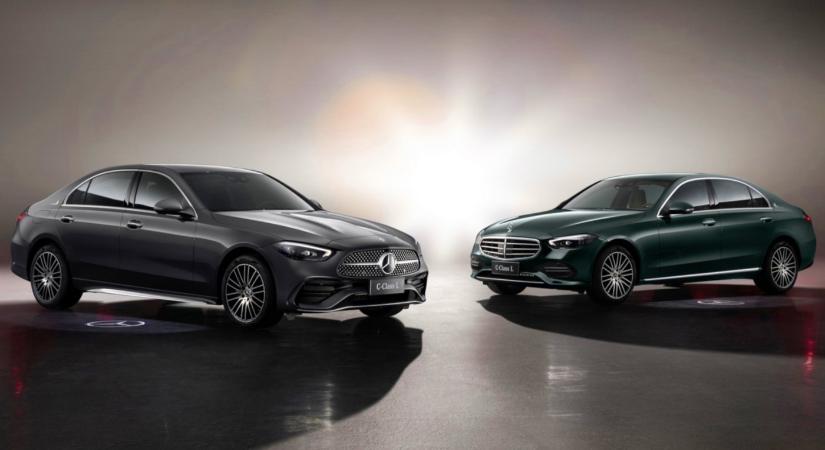 Sofőrös limuzinként is elérhető az új Mercedes-Benz C-osztály