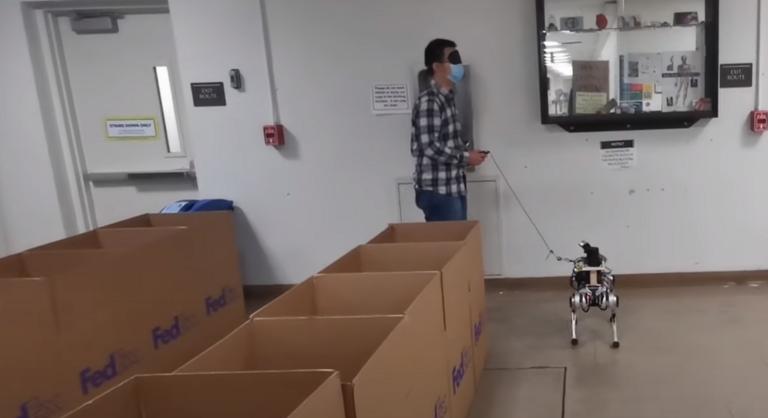 Vakvezető robotkutyát fejlesztenek