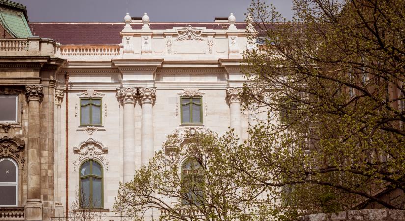 Elkészült a Budavári Palota első helyreállított épületrésze - nézze meg a képeket!
