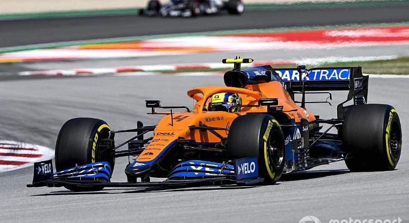 Norris jól kezdett pénteken, de a délutáni miatt törheti a fejét a McLaren