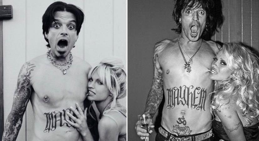 A Pamela Anderson-Tommy Lee-pornóról készült sorozat első fotója telitalálat