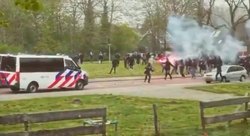 Robbantásos merényletek és utcai harcok vezetik fel a holland rangadót - videó