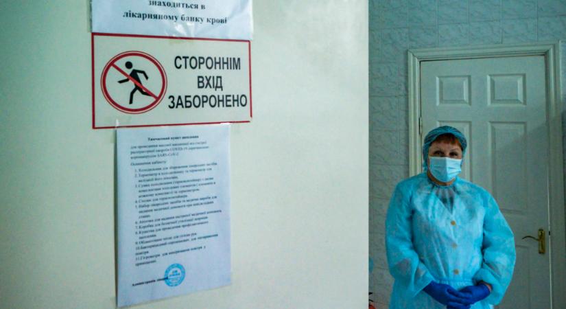 Ukrajnában tombol a járvány