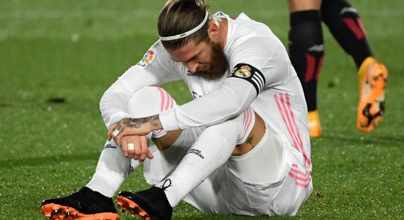 Real Madrid: Sergio Ramos ismét megsérült, lemaradhat a hajráról
