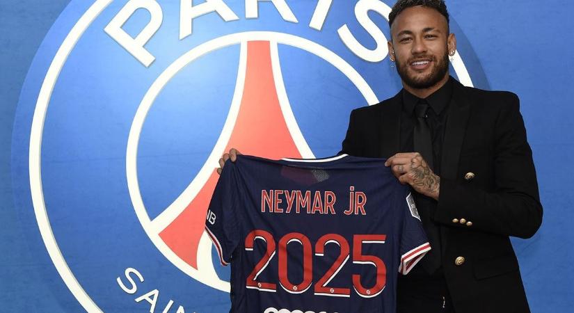 PSG: Neymar 2025-ig hosszabbított – hivatalos