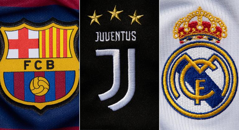 A Barcelona, a Juventus és a Real Madrid tartja magát a Szuperliga elindításához