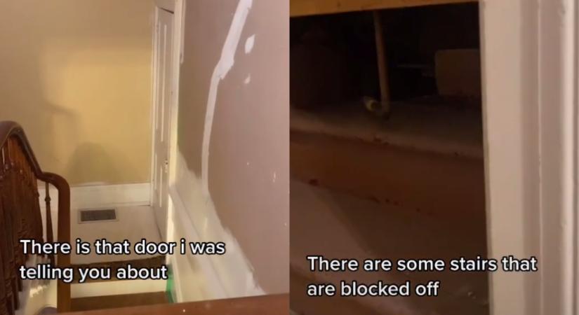 Különös ajtót és titkos lépcsőt fedezett fel a frissen vásárolt házában egy amerikai nő
