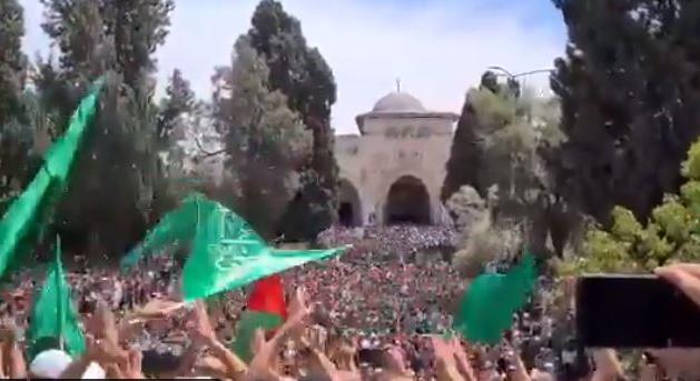 “Hamasz, lőj rakétát Tel Avivra!” – zavargások a Templom-hegyen
