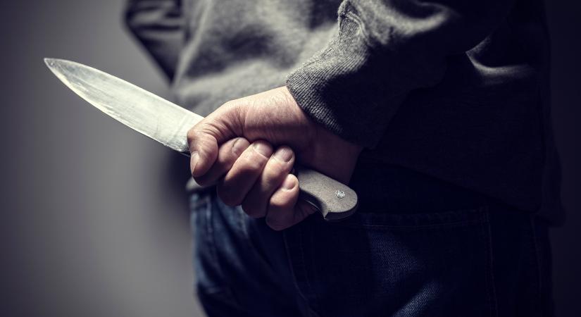 Késsel támadt apa és fia a vízvezeték-szerelőkre Pécsen