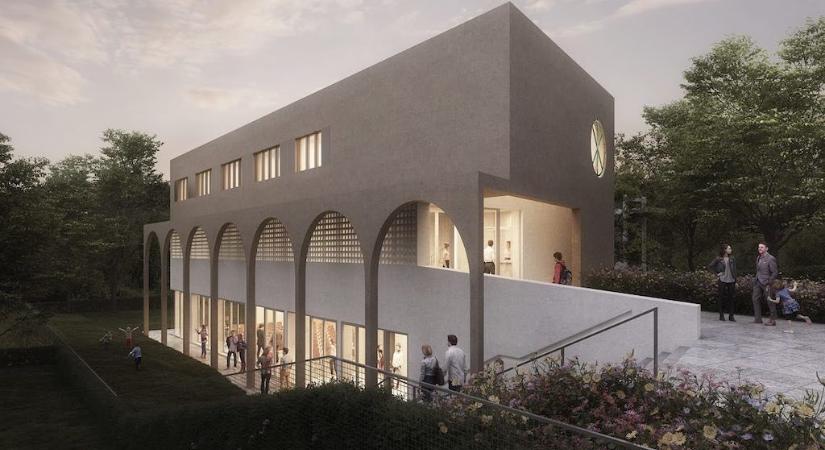 Bauhausnak álcázott közösségi házzal bővül a pasaréti templom