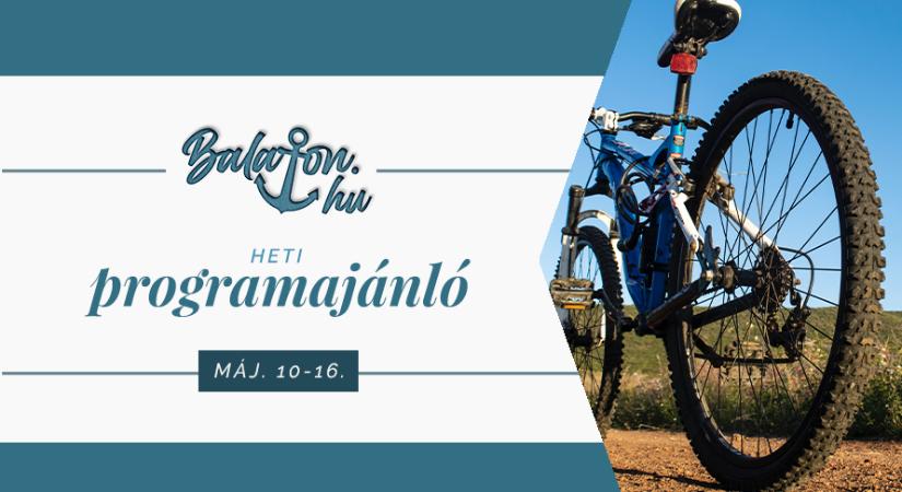 Egész hónapban kerékpáros programok a Balatonon