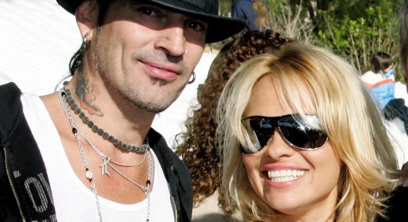 Sorozat készül Pamela Anderson és Tommy Lee kapcsolatáról, és az első fotó túl tökéletes