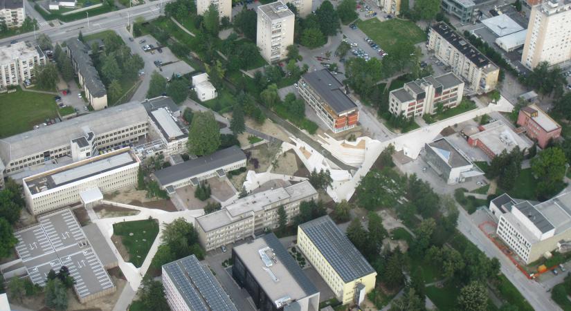 A szlovén Velenje modern városközpontjának rehabilitációja