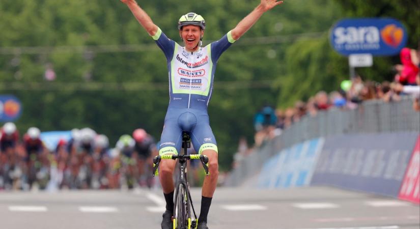 Giro:egy szökevény meghekkelte a sprinterek versenyét