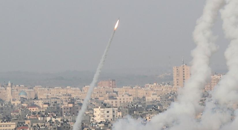 A Hamász rakétákat lőtt ki Izraelre