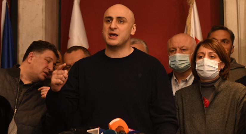 Az EU tette le Nika Melija grúz ellenzéki képviselő óvadékát