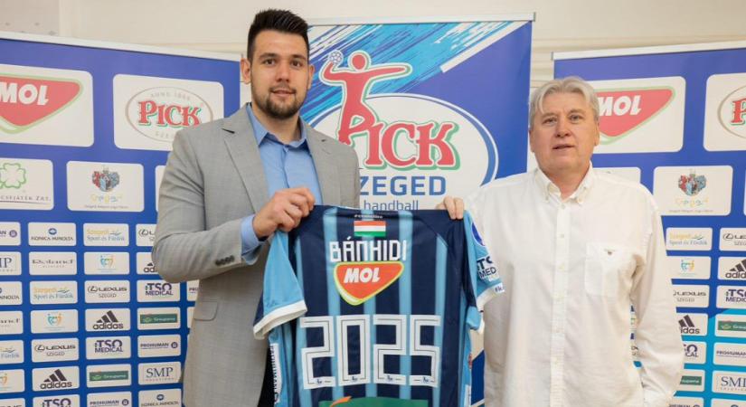 Szerződést hosszabbított magyar válogatott kézilabdázójával a MOL-Pick Szeged