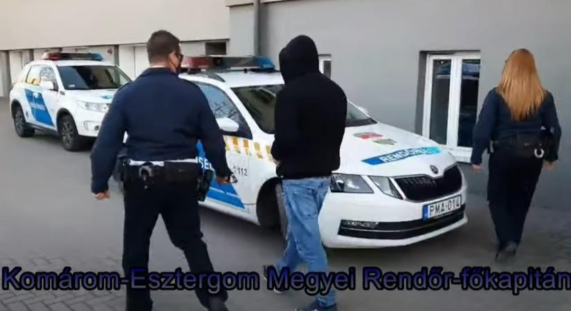 Letartóztatták a drogos tokodi fosztogatót (videó, képek)