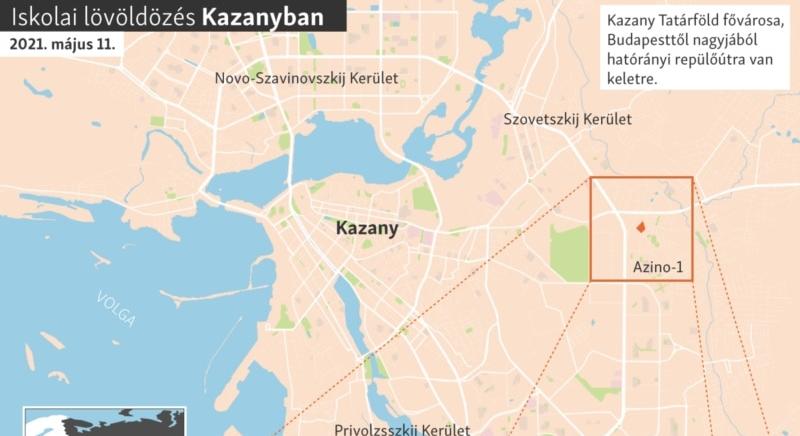 Iskolai lövöldözés Kazanyban