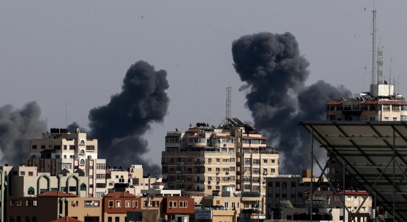 Huszonhat gázai halt meg a hétfő óta tartó légicsapásokban