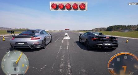 Tudja-e tartani a lépést a Porsche 911 GT2 RS a McLaren 720S-sel?