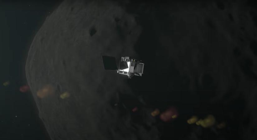 Hazaindult a Bennu aszteroidáról, de még kétszer megkerüli a Napot a NASA űrszondája