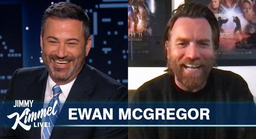Ewan McGregor a Star Wars Napon is az Obi-Wan Kenobit forgatta