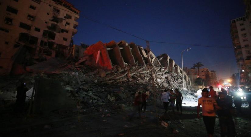 Porig bombáztak egy palesztin lakóházat az izraeli fegyveres erők
