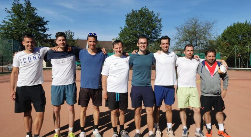 Fölényes győzelmet arattak a dorogi teniszesek Mogyoródon