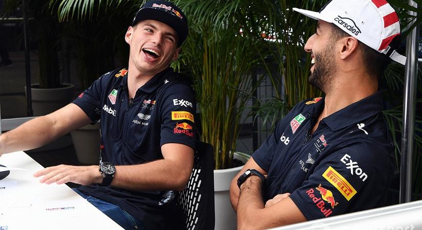 Ricciardo Verstappenről: „Semmi teret nem hagytunk egymásnak…”