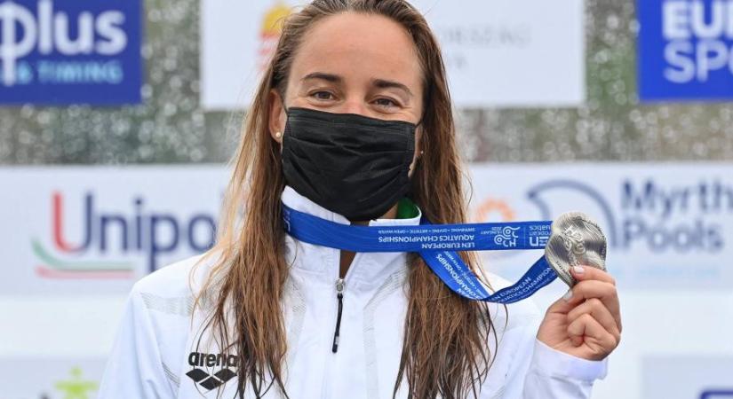 Olasz Anna ezüstérmes 10 kilométeren