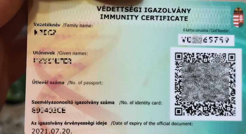 Védettségi igazolvány: A külföldön beoltott magyarok is megkapják