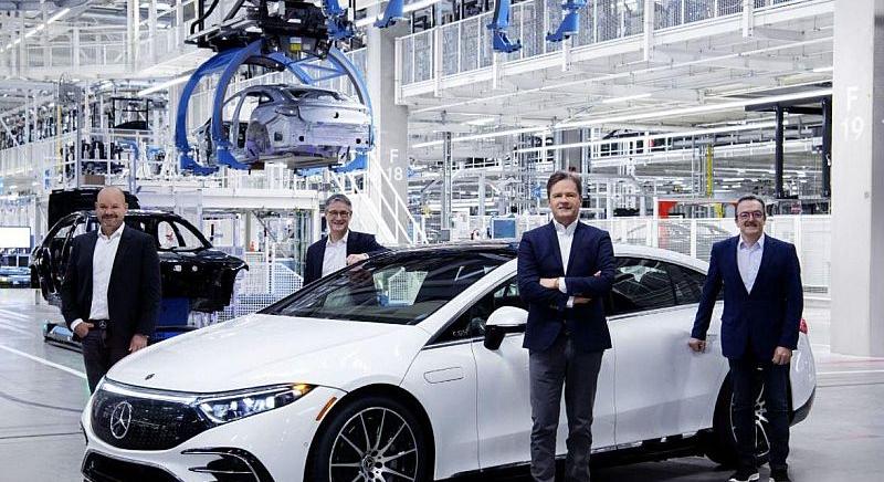 Megkezdődött a Mercedes EQS gyártása