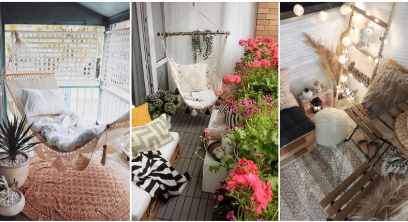 Elhoztuk az Instagram legmenőbb balkonjait