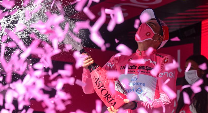 A csömöri domboktól a Giro d'Italia rózsaszín trikójáig - képeken Valter Attila pályafutásától
