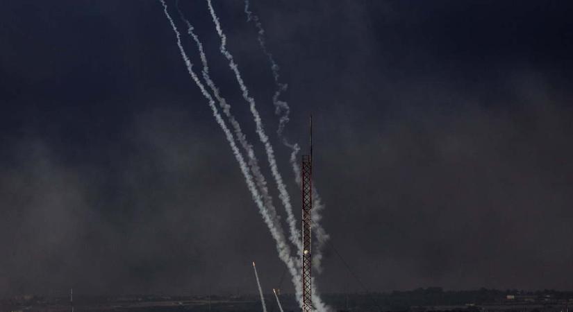 Újabb rakétatámadás érte Tel-Avivot, válaszul Izrael a Gázai övezetet lőtte