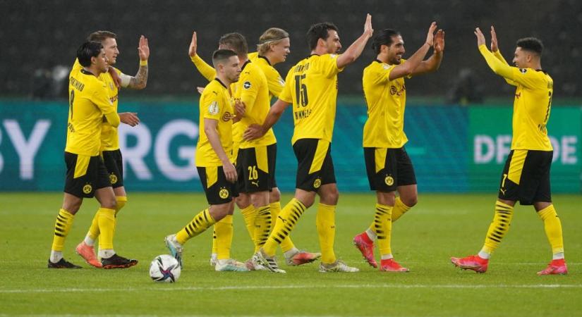 Gulácsiék egy félidő előnyt adtak a Dortmundnak a kupadöntőben
