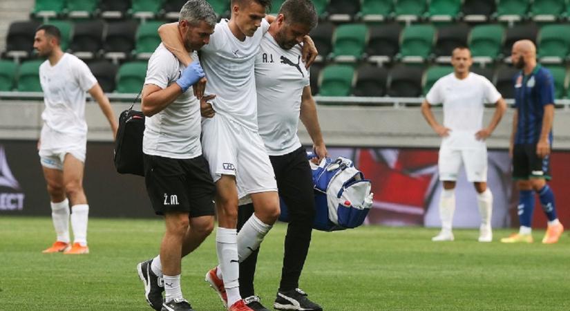 Az Újpest új játékosa hetekig nem játszhat sérülés miatt