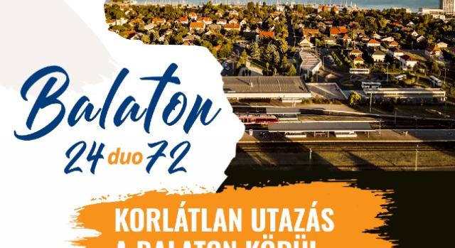 Már elérhető a Balaton24 és a Balaton72 jegyek Duo változata