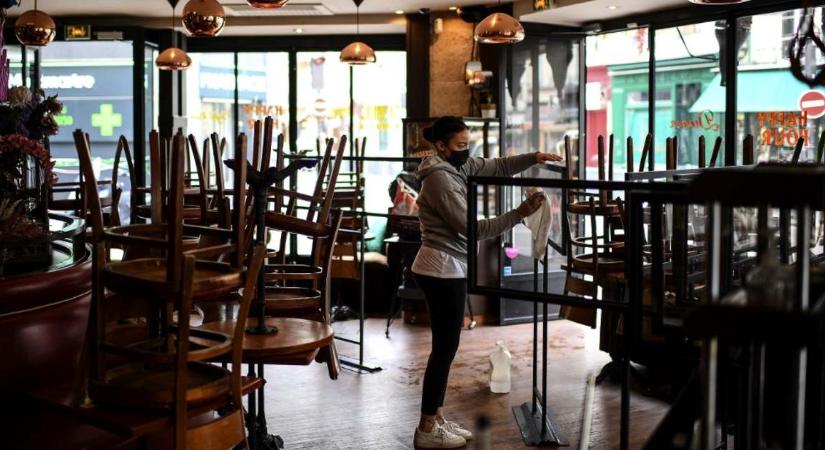 Alacsony az átoltottság, mégis megnyitják az éttermeket Franciaországban