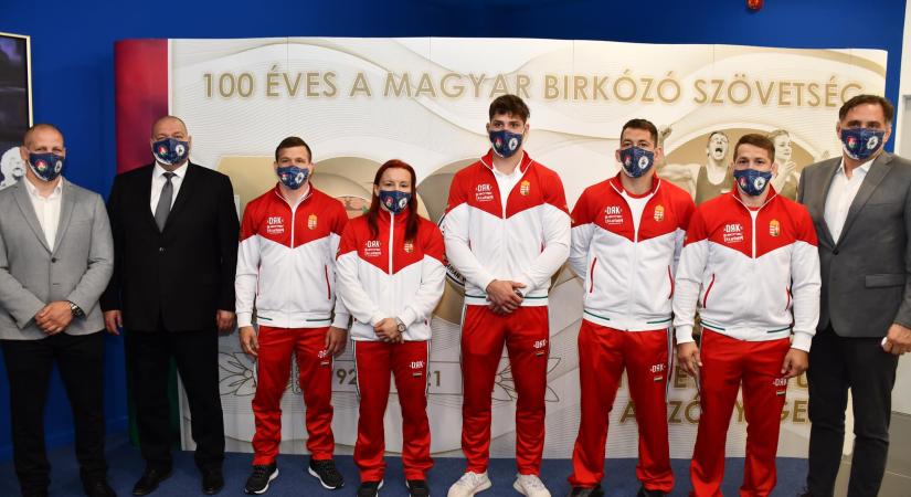 Németh Szilárd köszöntötte az olimpiára kijutott birkózókat