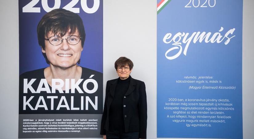 A közmédia Év Embere díjjal ismerte el Karikó Katalint