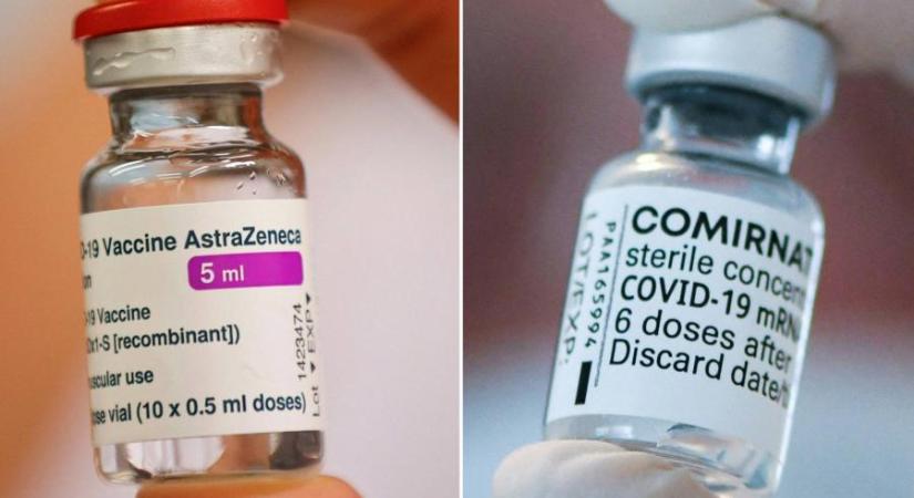Hatásos és biztonságos az AstraZeneca-Pfizer vakcinakoktél