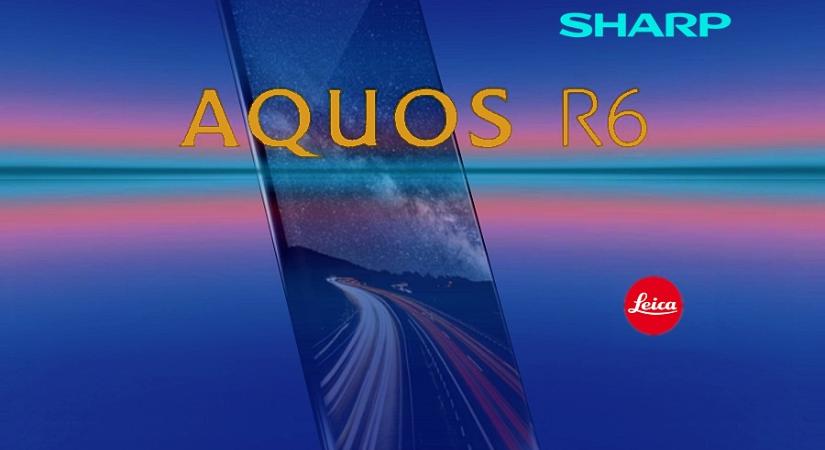 Sharp AQUOS R6 mobiltelefon áttörés a mobilos fotózásban