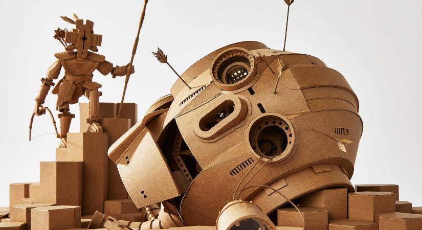 Új kedvenc műfajunk a sci-fi kartonszobrászat