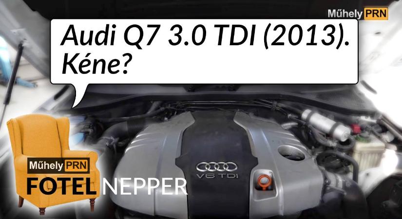Audi Q7: mennyiért lesz tiéd a belső sáv? - Fotelnepper: Audi Q7 (4L) 3.0 V6 TDI - 2013.